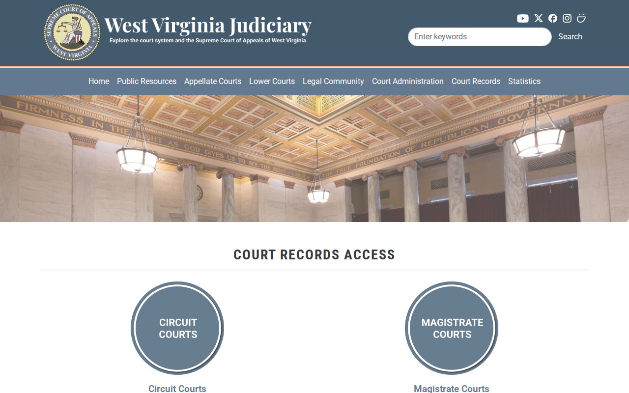 Fayette County release record circuit and magistrate court paths